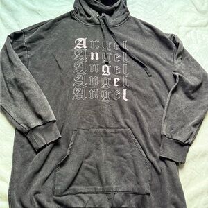No Boundaries Gray Sweatshirt Hoodie Casual Style